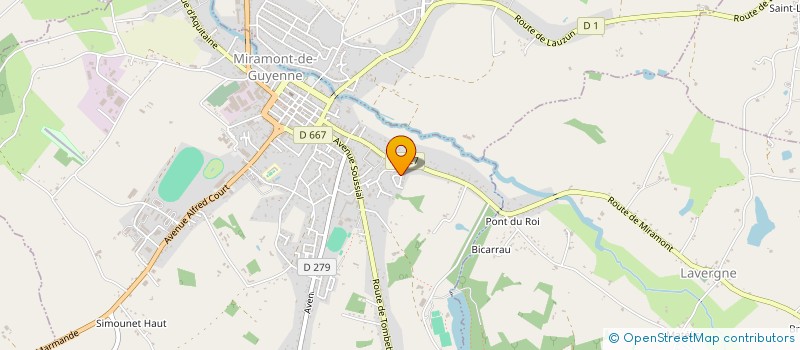 localisation de l'entreprise SCI LAGON BLEU  LA HAGUE