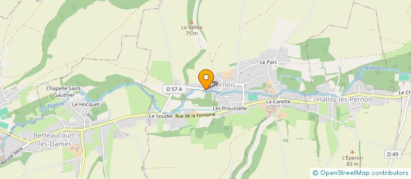 localisation de l'entreprise SCI LAGRANGE  PERNOIS