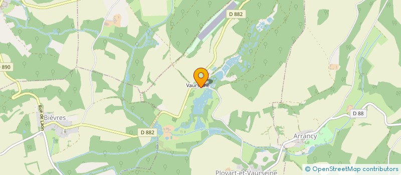 localisation de l'entreprise SCI LAGRANGE à BRUYERES-ET-MONTBERAULT