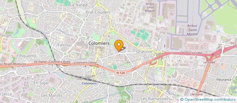 localisation de l'entreprise SCI LAGRANGE DES BARONNIES à COLOMIERS