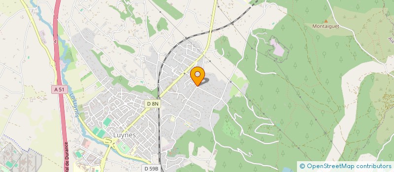 localisation de l'entreprise SCI LAGRASSE à AIX-EN-PROVENCE