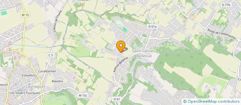 localisation de l'entreprise SCI LAGRAVE  CASTELMAUROU