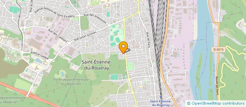 localisation de l'entreprise SCI LAGU JAUNET  SAINT-ETIENNE-DU-ROUVRAY