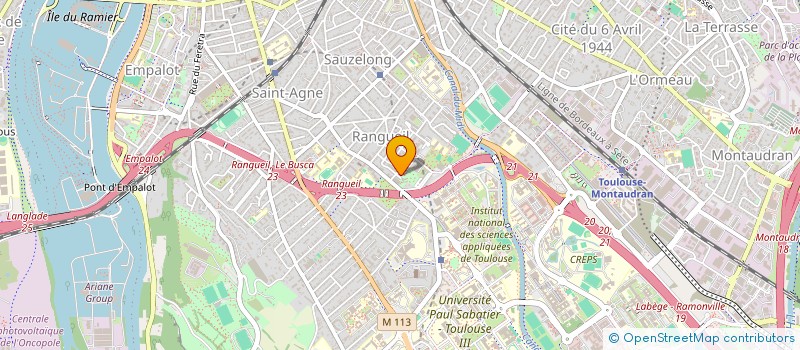 localisation de l'entreprise SCI LAGUENS MONROSE à TOULOUSE