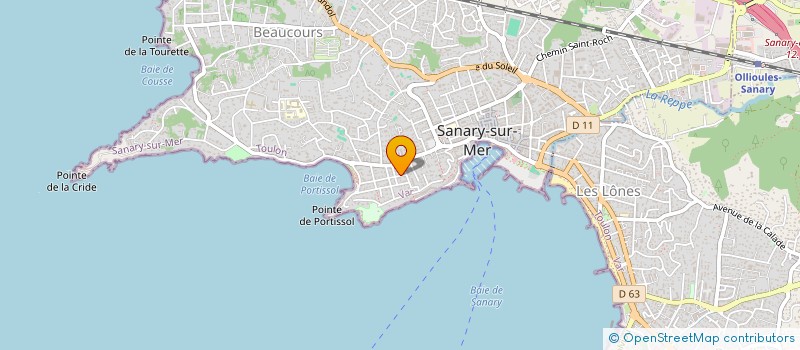 localisation de l'entreprise SCI LAGUIOL à SANARY-SUR-MER