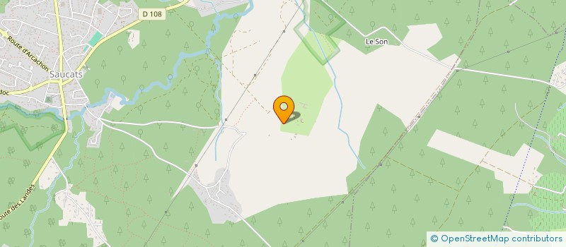 localisation de l'entreprise SCI LAGULOUP  SAUCATS