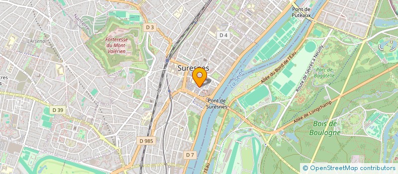 localisation de l'entreprise SCI LAHANA à SURESNES