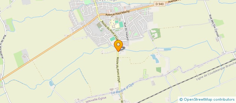 localisation de l'entreprise SCI LAHAYE PERE ET FILS  OYE-PLAGE