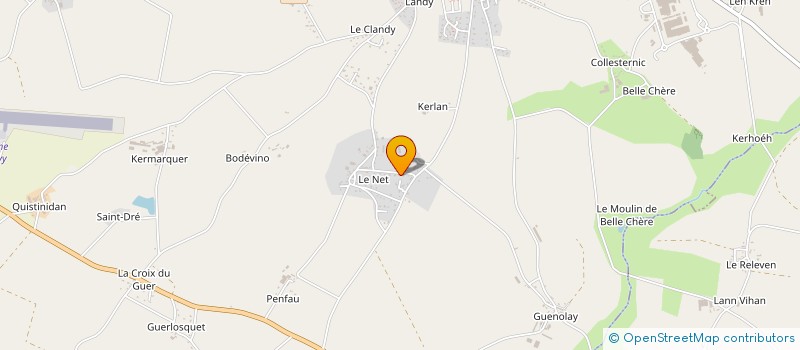 localisation de l'entreprise SCI LAHERGLOAN  NOYAL-PONTIVY