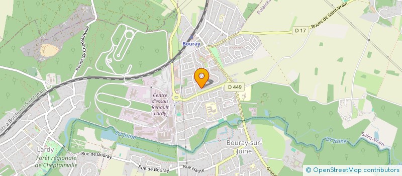 localisation de l'entreprise SCI LAHIE à LARDY