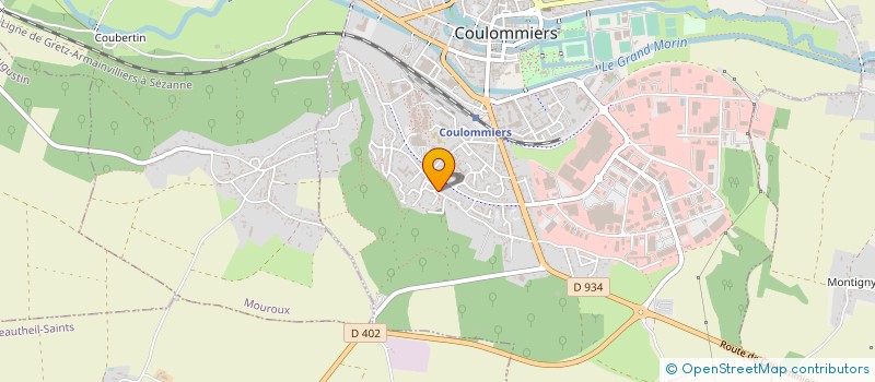 localisation de l'entreprise SCI LAHITTE à COULOMMIERS