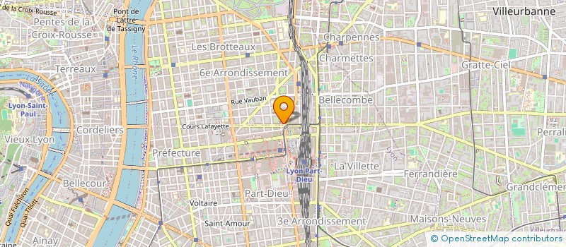 localisation de l'entreprise SCI LAHNA  LYON