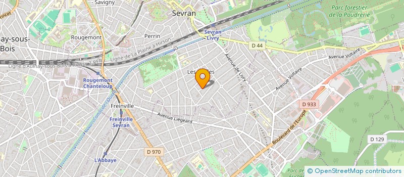 localisation de l'entreprise SCI LAHNA.B à SEVRAN