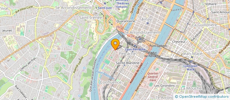 localisation de l'entreprise SCI LAHOR à LYON