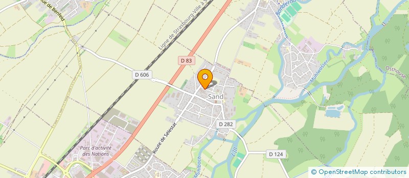 localisation de l'entreprise SCI LAHOUD INVESTMENT  SAND