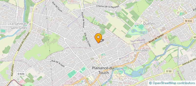 localisation de l'entreprise SCI LAHOURNERE GUY ET CAROLE  PLAISANCE-DU-TOUCH