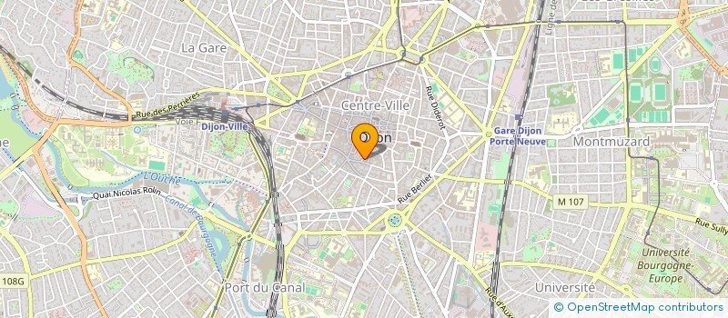 localisation de l'entreprise SCI LAHUCA à DIJON