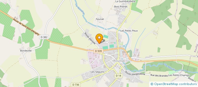 localisation de l'entreprise SCI LAIDET à ROUILLAC