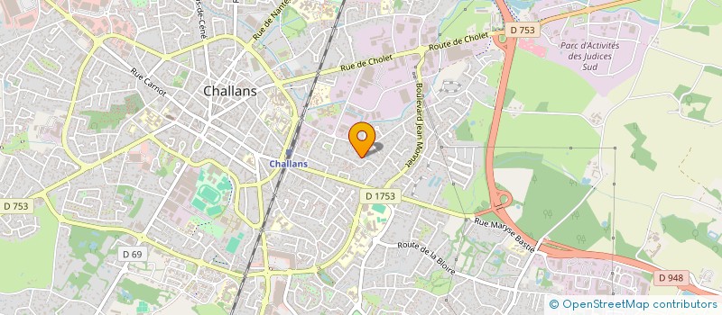 localisation de l'entreprise SCI LAIDIN ET FILS à CHALLANS