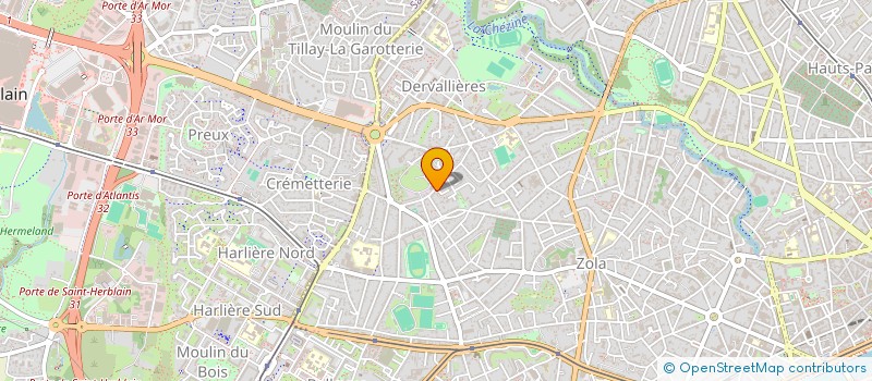 localisation de l'entreprise SCI LAIGAUGHOLS  NANTES