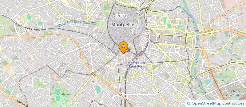 localisation de l'entreprise SCI LAIKA à MONTPELLIER
