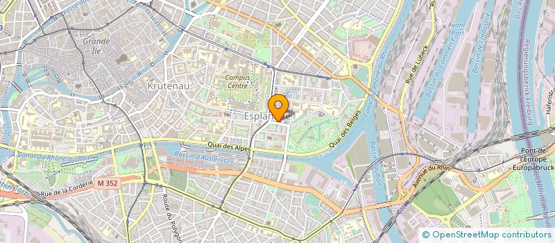 localisation de l'entreprise SCI LAILA  STRASBOURG