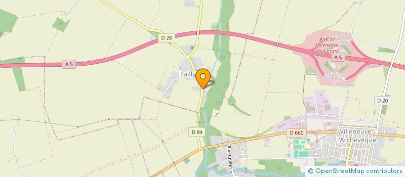 localisation de l'entreprise SCI LAILLY  LAILLY