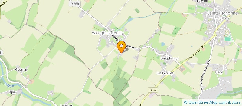 localisation de l'entreprise SCI LAINE NBF  VACOGNES-NEUILLY