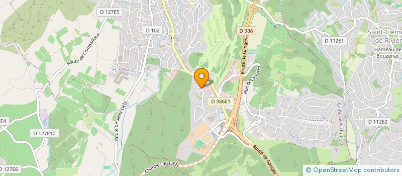 localisation de l'entreprise SCI LAISSAGAISE  SAINT-GELY-DU-FESC