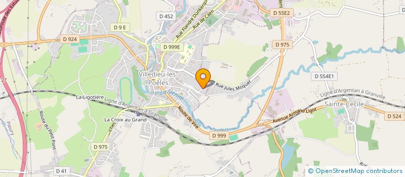 localisation de l'entreprise SCI LAISSONS LES DIRE  VILLEDIEU-LES-POELES-ROUFFIGNY