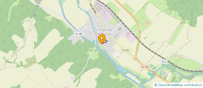 localisation de l'entreprise SCI LAISSUE à LONGEVILLE-EN-BARROIS