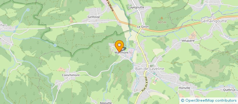 localisation de l'entreprise SCI LAITRE  BAN-DE-LAVELINE