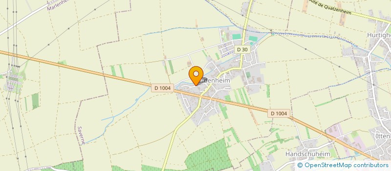 localisation de l'entreprise SCI LAJA  QUATZENHEIM