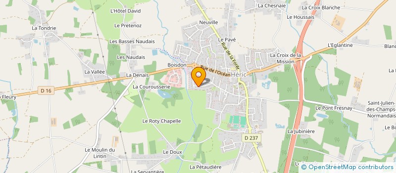 localisation de l'entreprise SCI LAJECA  HERIC