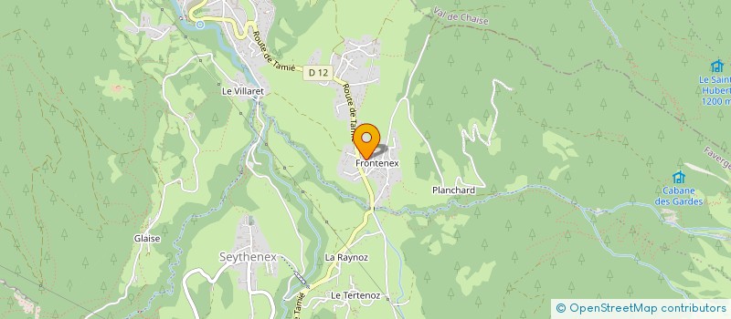 localisation de l'entreprise SCI LAJEM  FAVERGES-SEYTHENEX