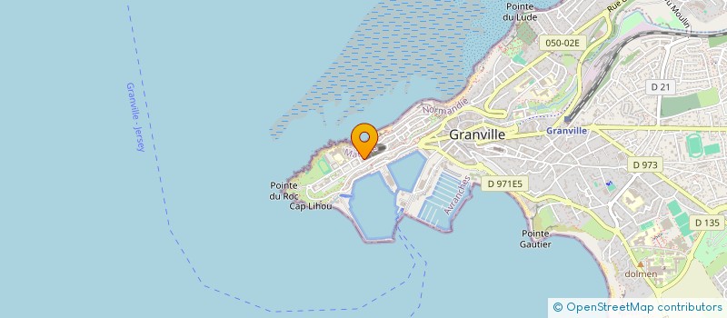 localisation de l'entreprise SCI LAJES à GRANVILLE