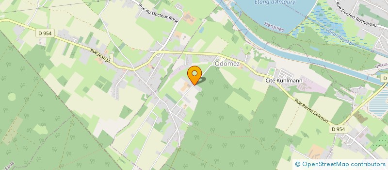localisation de l'entreprise SCI LAJL à ODOMEZ