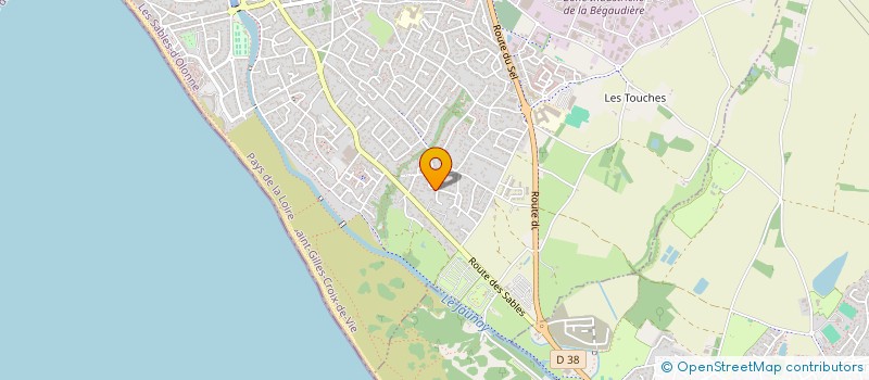 localisation de l'entreprise SCI LAJM à SAINT-GILLES-CROIX-DE-VIE