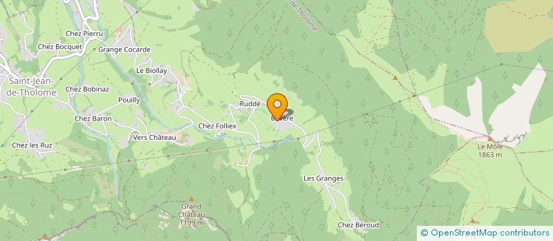 localisation de l'entreprise SCI LAJOIE 74  SAINT-JEAN-DE-THOLOME