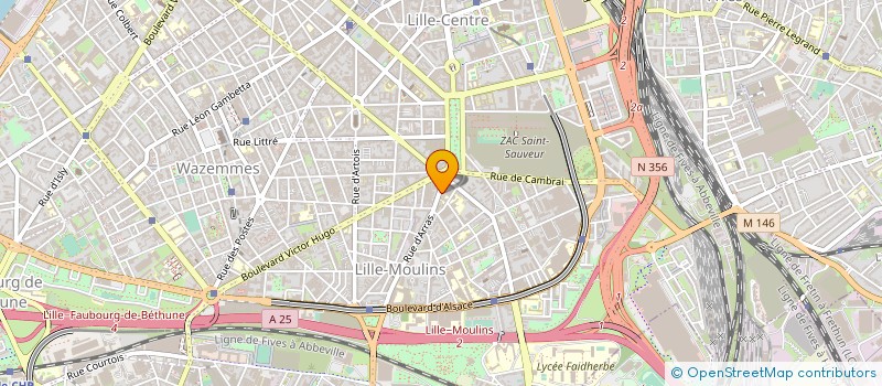 localisation de l'entreprise SCI LAKACHAM à LILLE