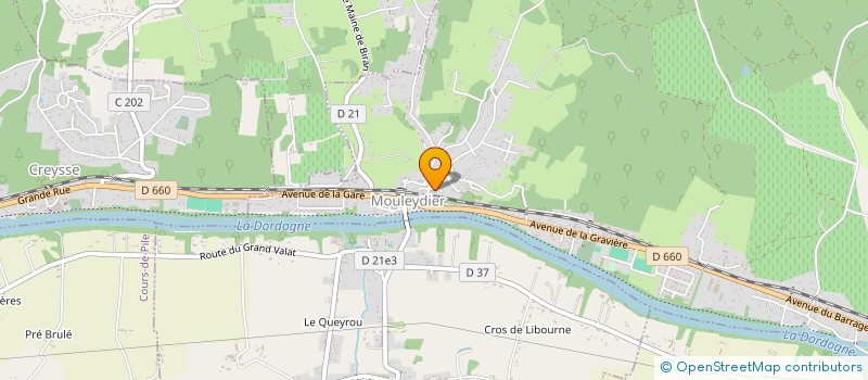 localisation de l'entreprise SCI LAKANAL SCALIGER  LAMONZIE-MONTASTRUC