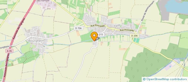 localisation de l'entreprise SCI LAKOURY  VALFF