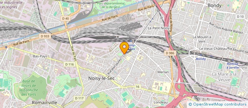 localisation de l'entreprise SCI LAKOZAMODA à NOISY-LE-SEC
