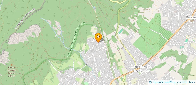 localisation de l'entreprise SCI LAKSHMIKANTAM  SAINT-ISMIER