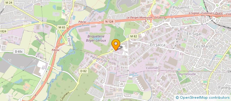 localisation de l'entreprise SCI LAKSSIR à COLOMIERS