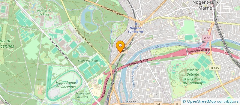 localisation de l'entreprise SCI LAL  NOGENT-SUR-MARNE