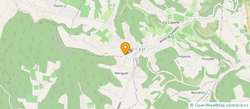 localisation de l'entreprise SCI LAL'LEC  CAHORS