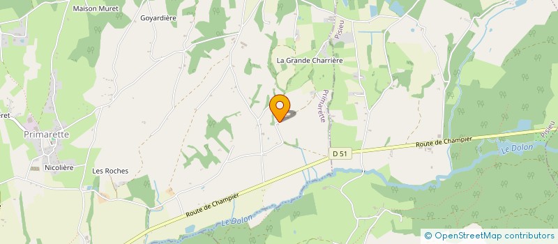 localisation de l'entreprise SCI LALA  PRIMARETTE