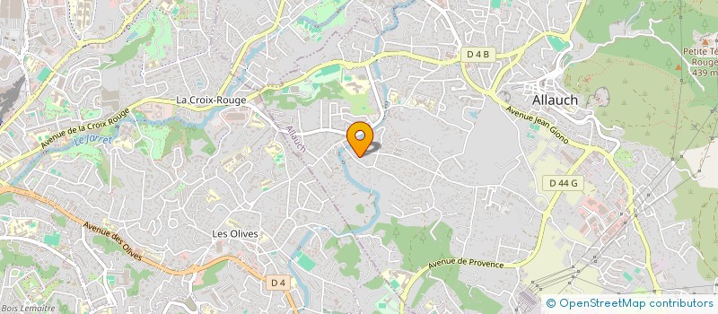 localisation de l'entreprise SCI LALA CORSICA  ALLAUCH