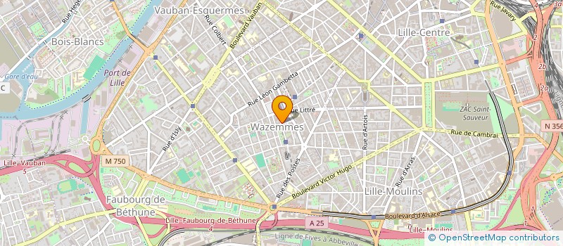 localisation de l'entreprise SCI LALANDE à LILLE